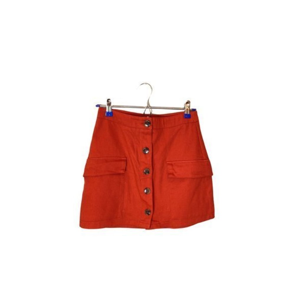 Charlotte Russe Rust/Orange Skirt- size small